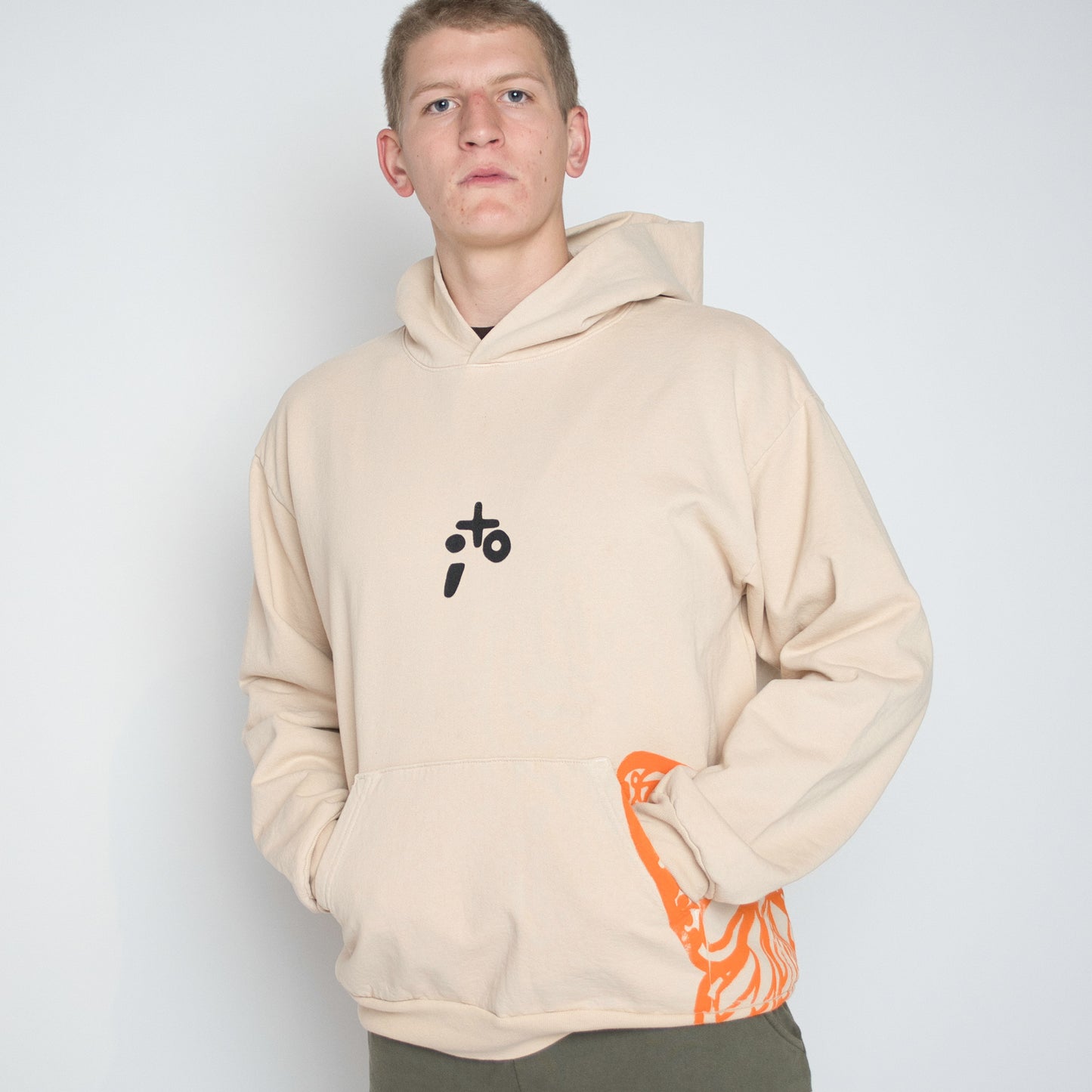 Monarquita Hoodie BEIGE