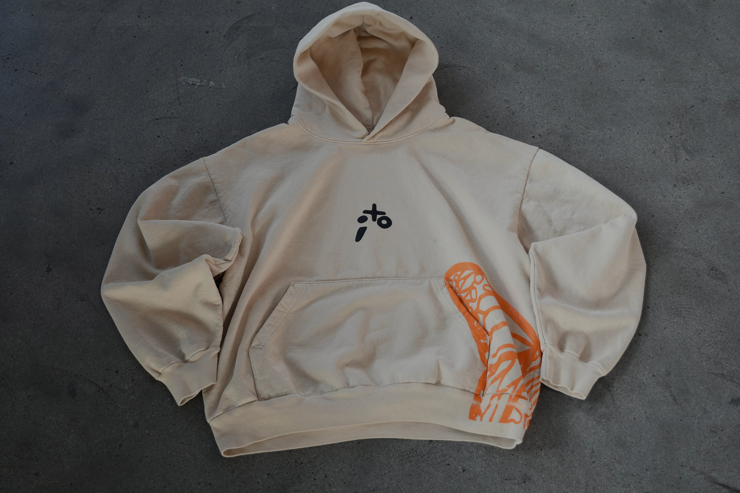 Monarquita Hoodie BEIGE