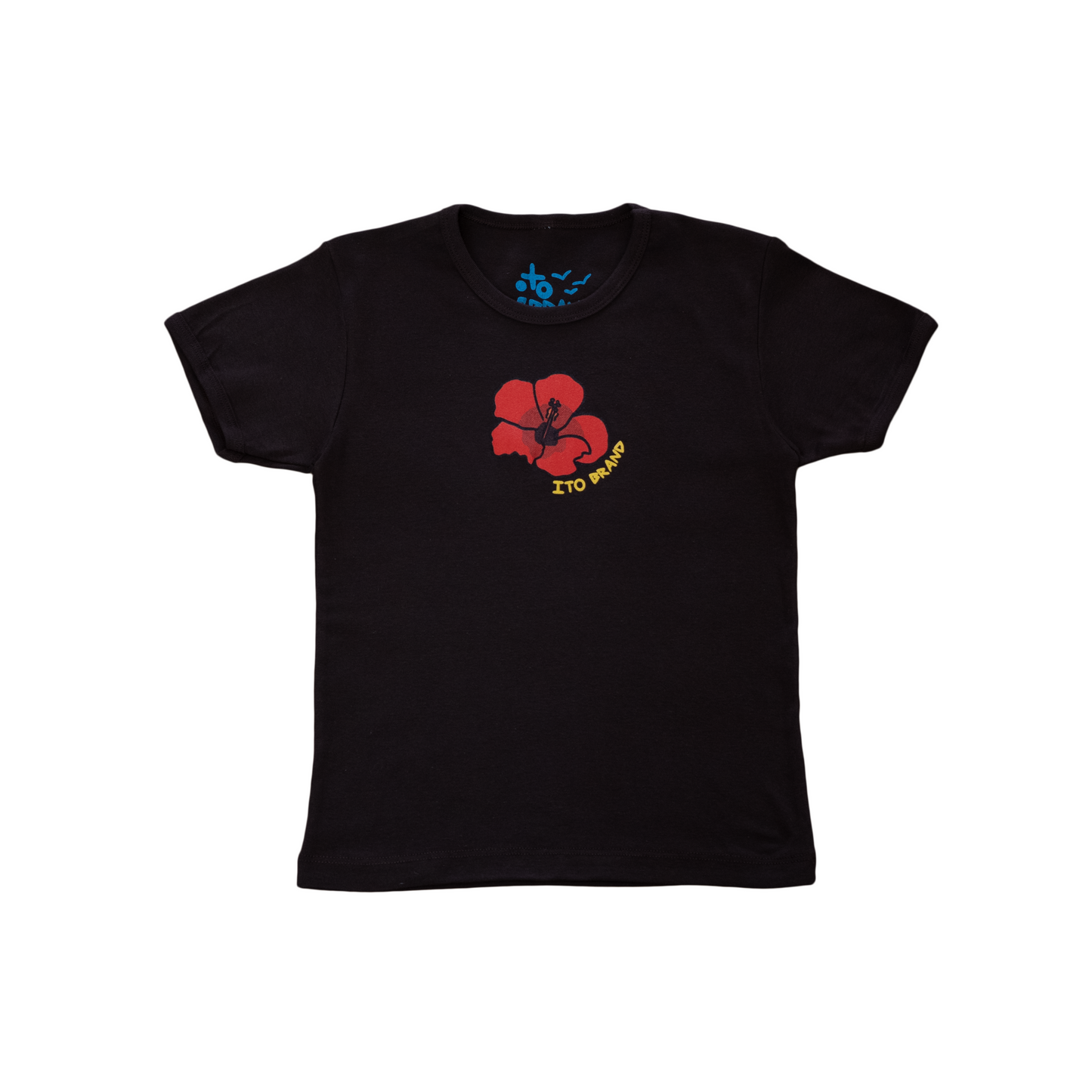 FLORECITAS WOMENS BABY TEE (BROWN)